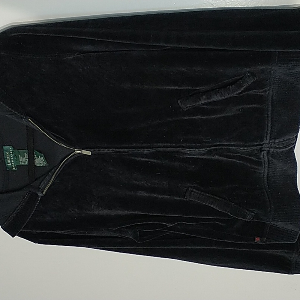 Lauren larph Lauren velvet hoodie size Medium - Picture 3 of 6